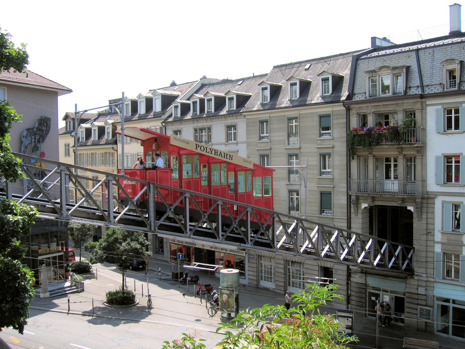 Polyterasse Top Views Overlooking The Old Town WOW ZURICH